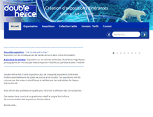 Tablet Screenshot of double-helice.com